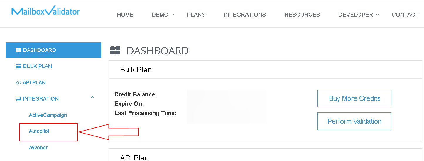 Integrating MailboxValidator With Autopilot MailboxValidator