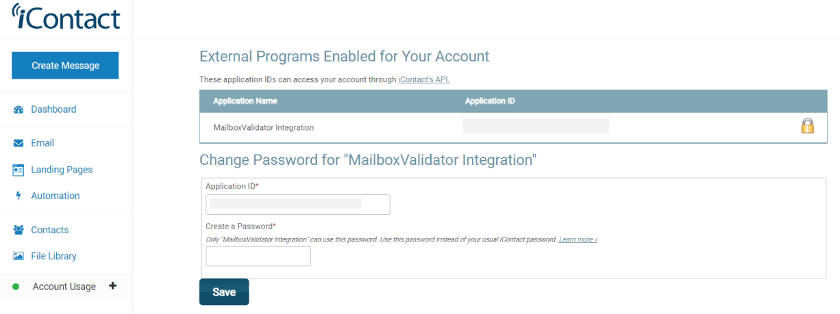 MailboxValidator iContact
